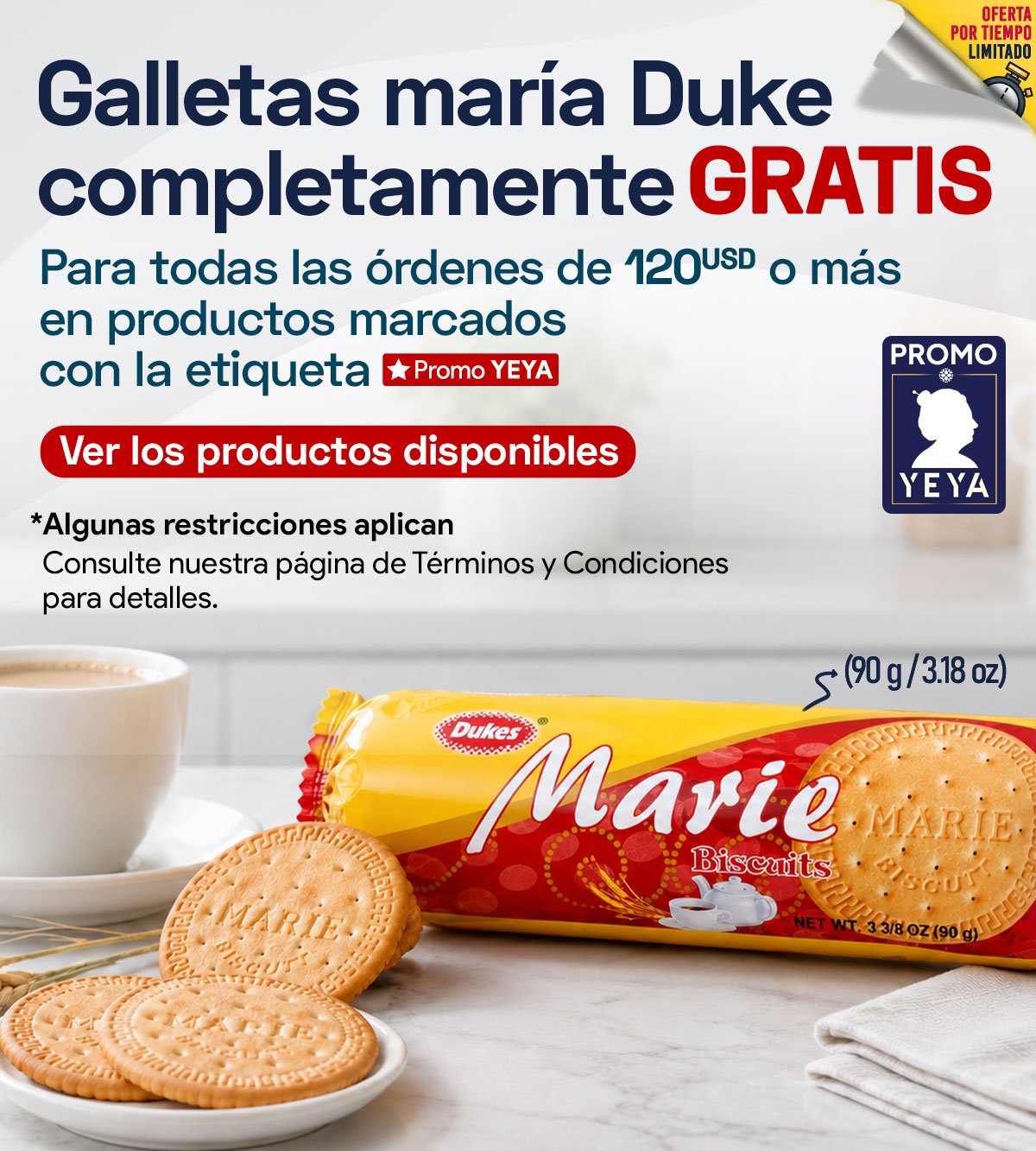 Galletas María Duke