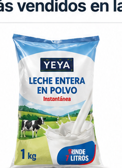 Leche entera en polvo YEYA (1 kg / 2.2 lb)